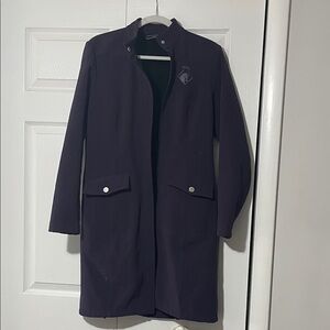 Women's Purple Arista Equestrian Soft Shell Coat
